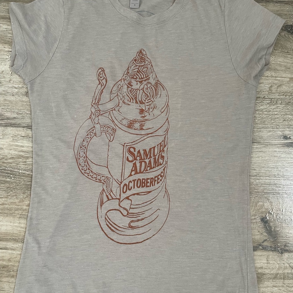 Next Level Apparel Gray/brown Oktoberfest Tee